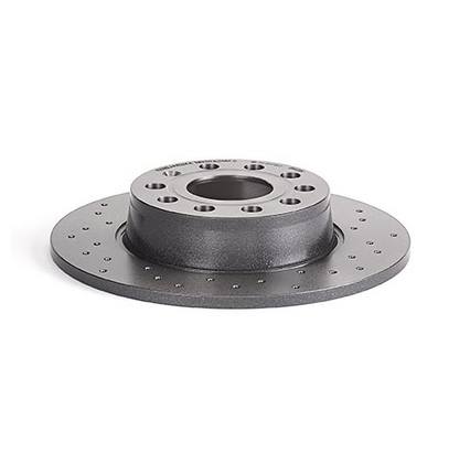 Volkswagen Disc Brake Pad and Rotor Kit – Front and Rear (312mm/272mm) (Xtra) (Ceramic) 5Q0615301F