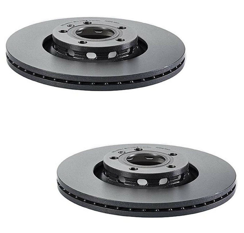Brembo Brake Pads and Rotors Kit – Front and Rear (312mm/255mm) (Low-Met)