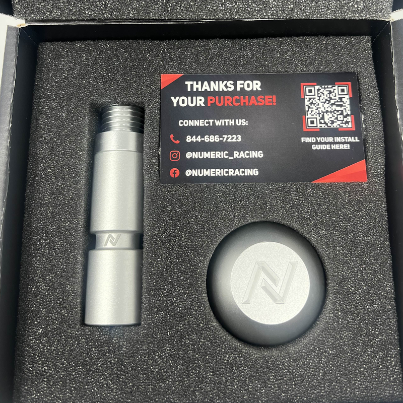Numeric Logo Billet Aluminum Weighted Shift Knob 718/981/991/992