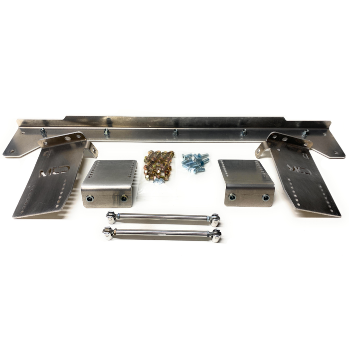 Chassis Mounted Splitter Bracket set for VW MK6 GTI / R  2010-2014 (V1)