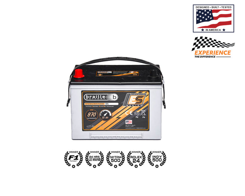 Braille Battery 34 Endurance AGM Battery 870 CCA - B34