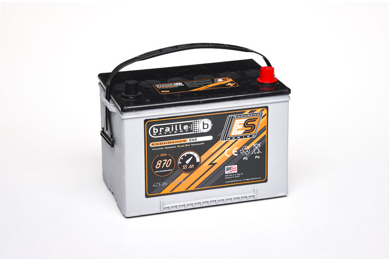 Braille Battery 34R Endurance AGM Battery 870 CCA - B34R