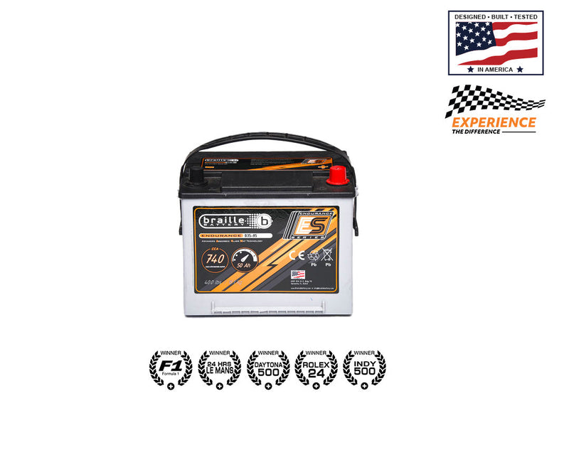 Braille Battery 35/85 Endurance AGM Battery 740 CCA - B35-85