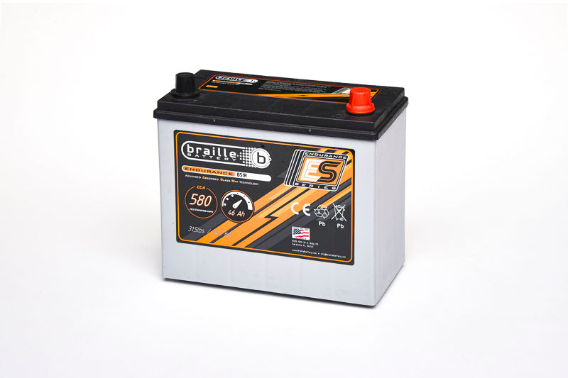 Braille Battery 51R Endurance AGM Battery 580 CCA - B51R