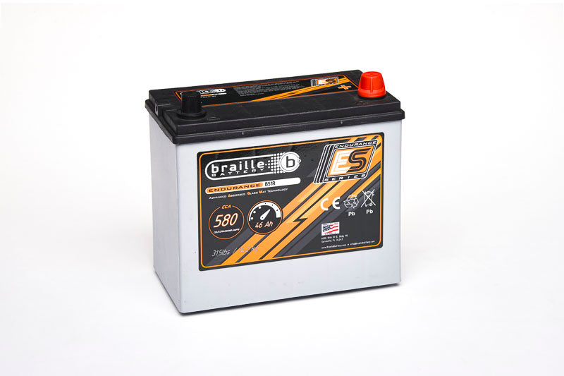 Braille Battery 51R Endurance AGM Battery 580 CCA - B51R