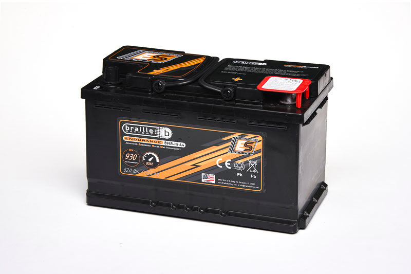 Braille Battery 94R-H7-L4 Endurance AGM Battery 930 CCA - B94R-H7-L4
