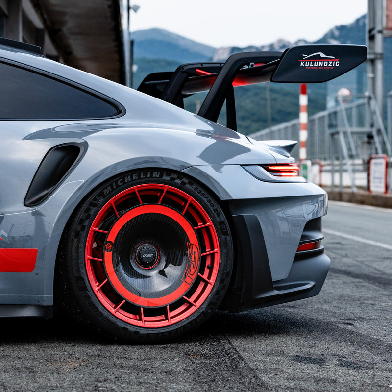 CARBON FIBER AERO DISCS for Porsche 911 GT3 RS (992.1) - ALU wheels