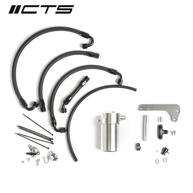 CTS Turbo MK5 FSI Catch Can Kit for Billet Valve Cover