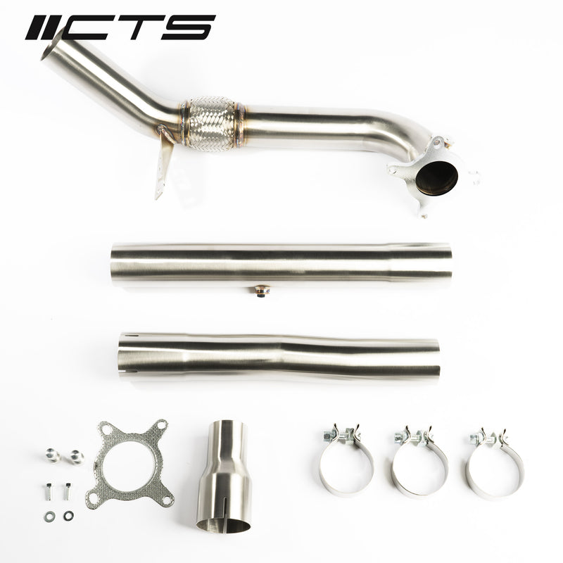CTS Turbo MK6 Golf R 2.0T, MK2 Audi TT Quattro/TT-S 2.0T, 8P A3 Quattro/S3 2.0T Race Downpipe