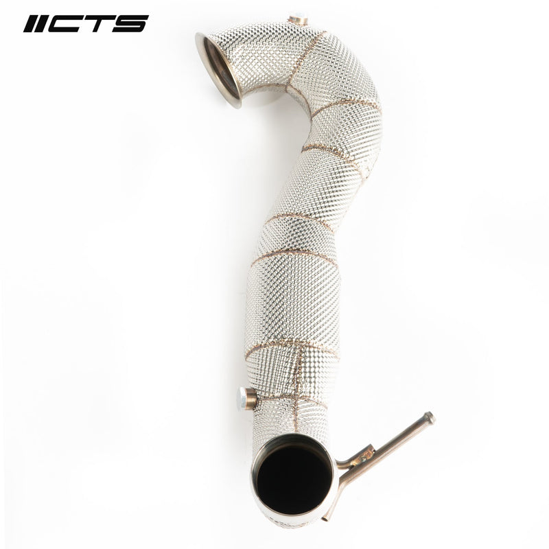 CTS Turbo 3.5 Downpipe High-Flow CAT for Mercedes-Benz M133 A45/CLA45/GLA45 AMG