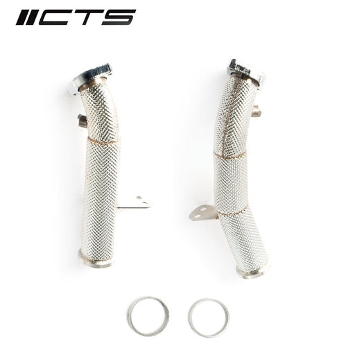 CTS Turbo race downpipe set for Mercedes Benz C43 C400 C450 E43 E400 E450 with M276 engine
