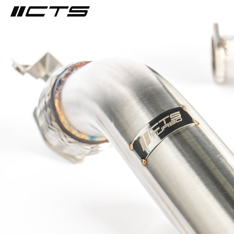 CTS Turbo C8 Audi RS6/RS7 4.0T Mid Pipes/Resonator Delete