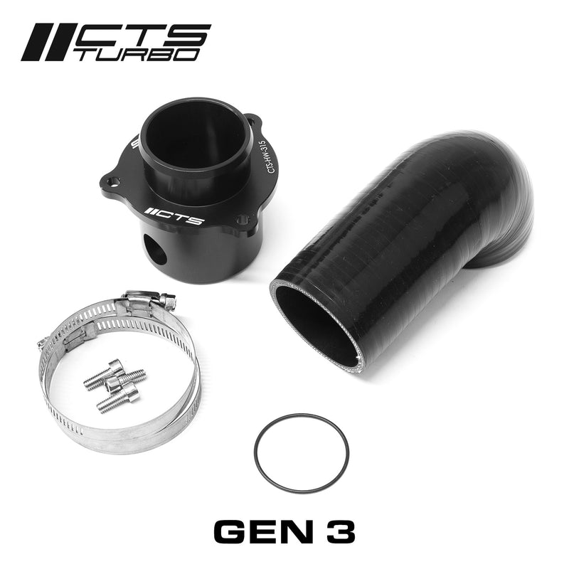 CTS Turbo CAST Turbo Muffler Delete - Gen1 2.0T TSI (EA888.1)