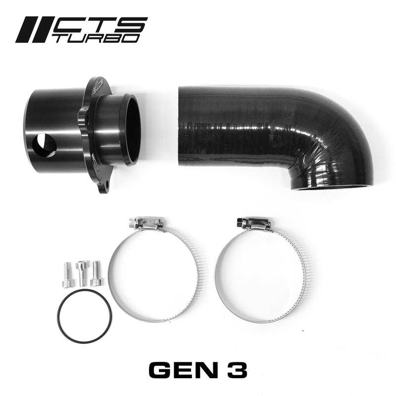 CTS Turbo CAST Turbo Muffler Delete - Gen1 2.0T TSI (EA888.1)