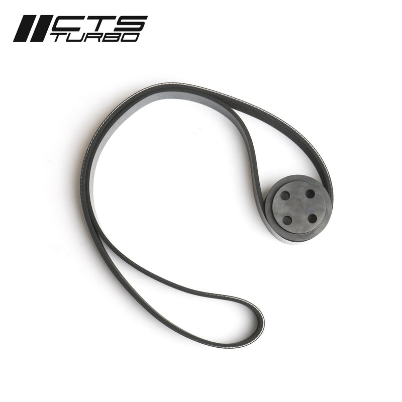 CTS Turbo B8.5 S4, S5, Q5, SQ5; C7.5 A6, A7, A8, Q7 with 3.0T (Gen2) Engine Supercharger Pulley - BOLT ON STYLE (CREC engine code)