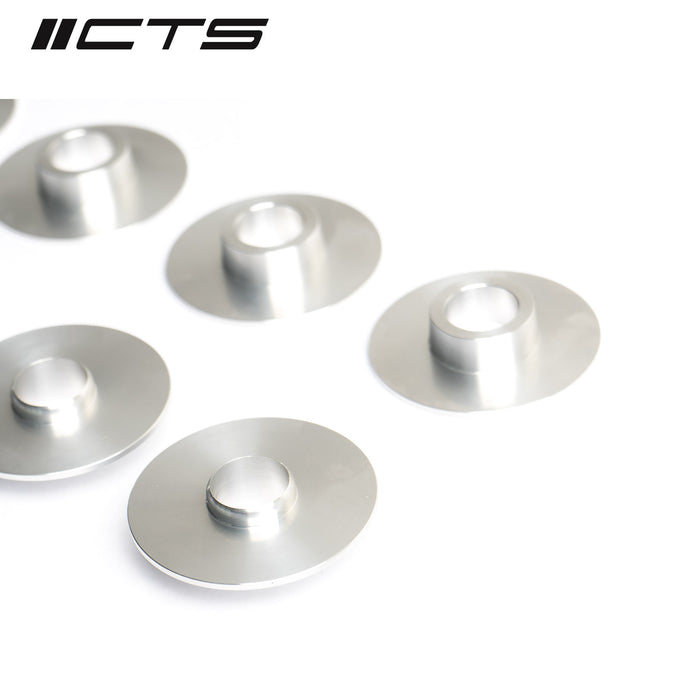 CTS Turbo FRONT Subframe Bushing Insert Kit: MK5/MK6/8P Audi A3 with ARP Bolts