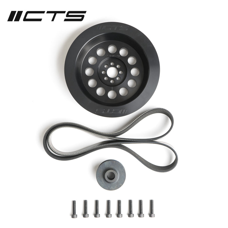 CTS Turbo 3.0T V6 Dual Pulley Upgrade Kit (Press-on, 180mm)