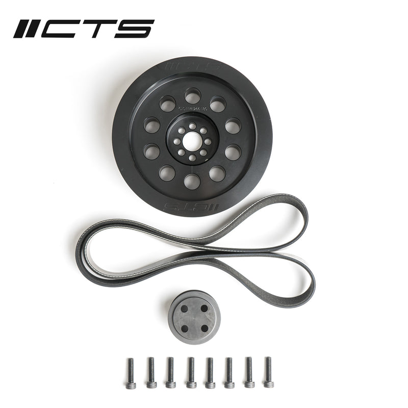 CTS Turbo 3.0T V6 Dual Pulley Upgrade Kit (Press-on, 180mm)
