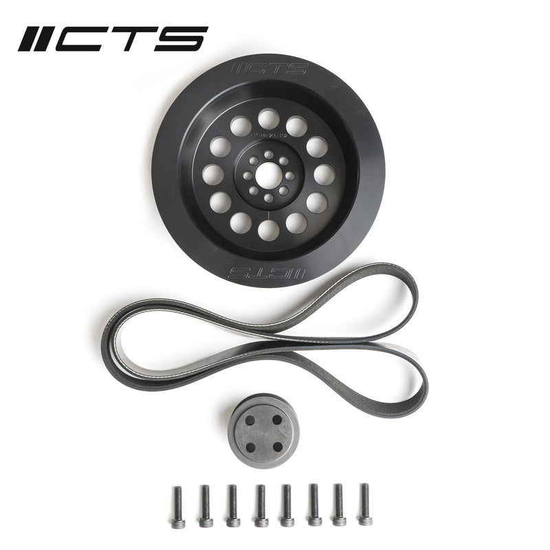CTS Turbo 3.0T V6 Dual Pulley Upgrade Kit (Press-on, 180mm)