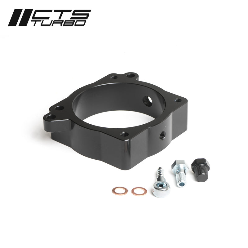 CTS Turbo RS3/TTRS (8V.2/8S) 2018+ Throttle Body Spacer with Boost Tap and Meth Injection Port