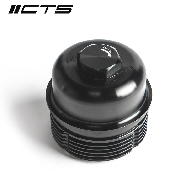 CTS TURBO B-Cool Oil Filter Housing for B9 Audi vehicles with 2.9T V6, 3.0T V6 and 4.0T V8 engines