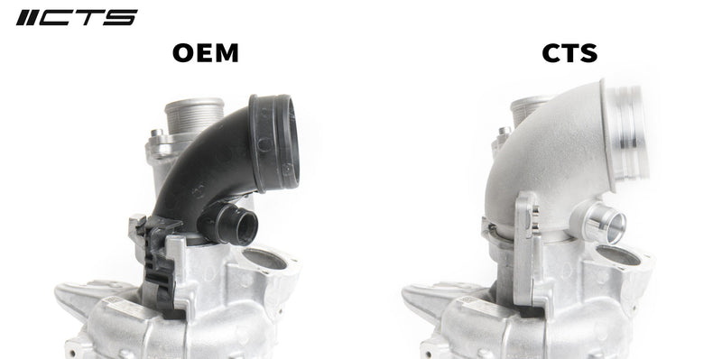 CTS Turbo 1.8T/2.0T MQB Gen3 High-Flow Turbo Inlet Pipe