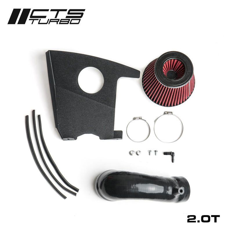CTS TURBO B9 AUDI A4, AllRoad, A5, S4, S5, RS4, RS5 HIGH-FLOW INTAKE (6" Velocity Stack)