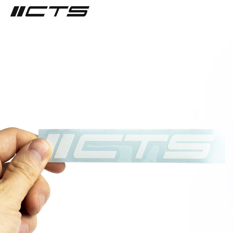 CTS Turbo OG Decal - White Sticker