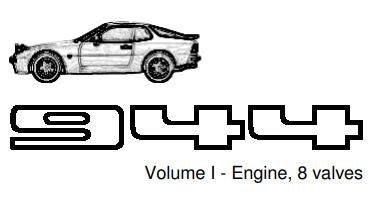 Porsche 944 - 8 Valve Workshop Manual