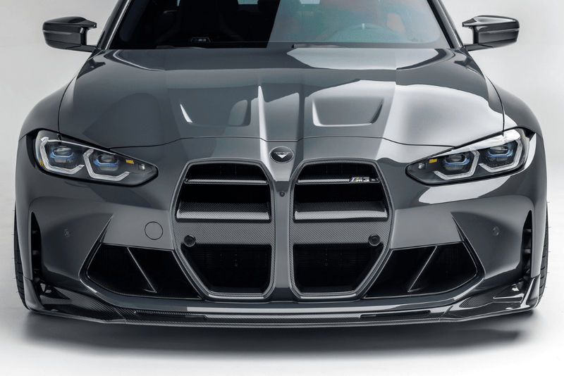 Vorsteiner VRS Aero Front Spoiler Carbon Fiber PP 2x2 Glossy For BMW M3/M4 G8X - BMV3320