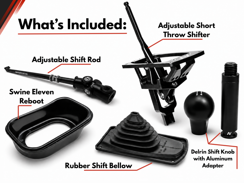 Complete Numeric Kit for Porsche 964/993 2WD