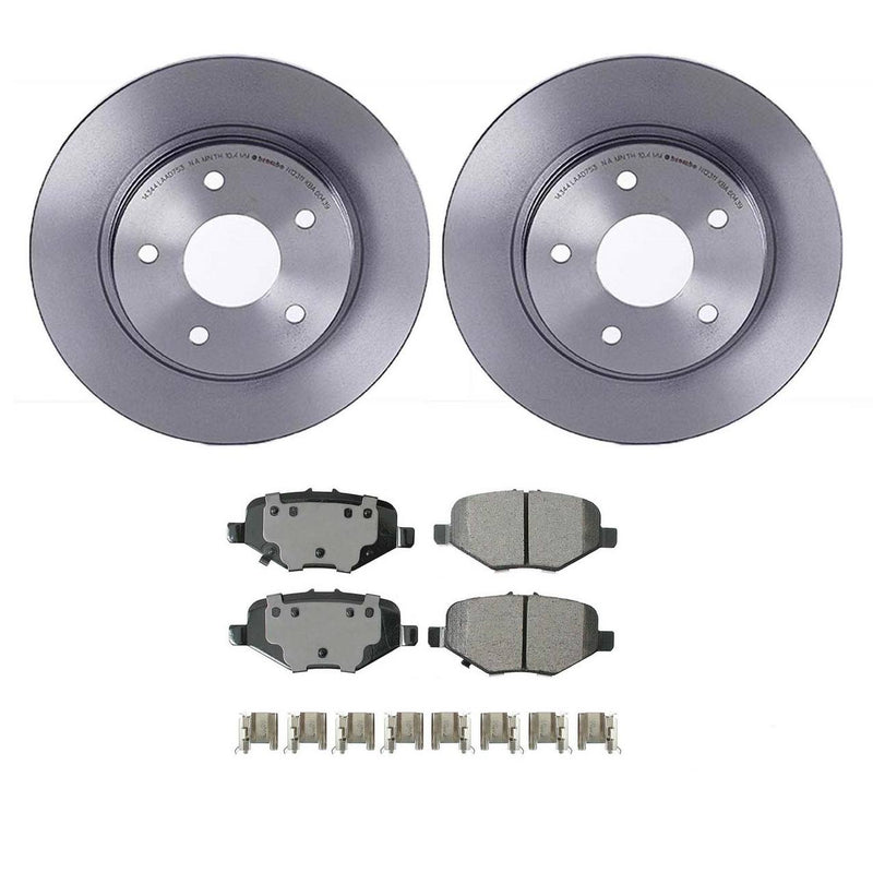 Volkswagen Disc Brake Pad and Rotor Kit – Rear (305mm) (Ceramic) (ProACT) 7B0615601B