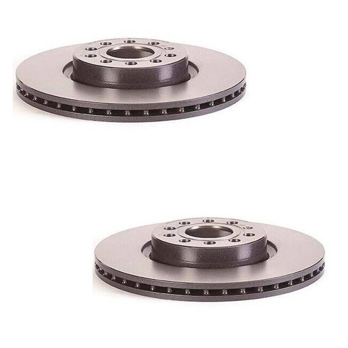 Audi Disc Brake Pad and Rotor Kit – Front and Rear (312mm) (286mm) (Ceramic) (EURO) 5Q0615301F