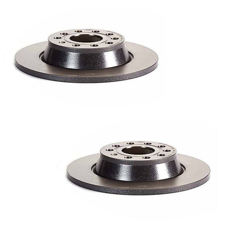 Volkswagen Disc Brake Pad and Rotor Kit – Front and Rear (312mm) (282mm) (Ceramic) (EURO) 5Q0615301F