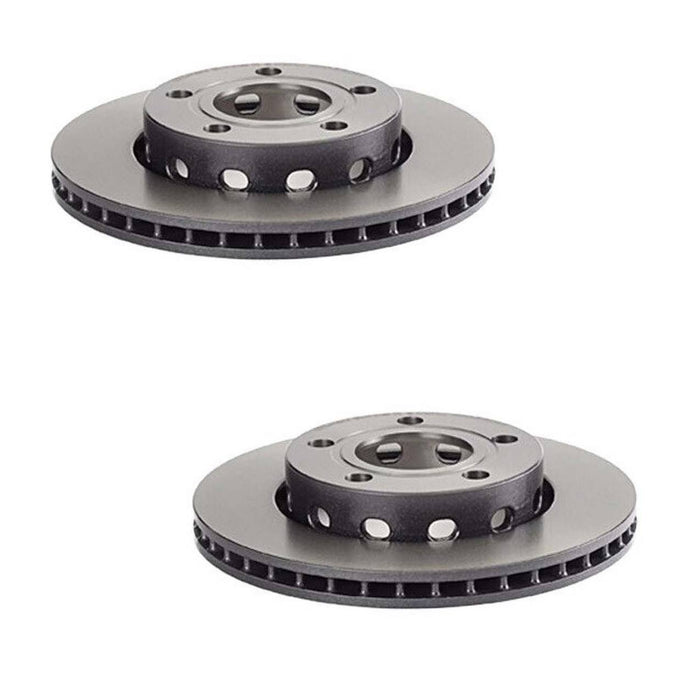 Audi Disc Brake Pad and Rotor Kit – Front and Rear (320mm) (256mm) (Ceramic) (EURO) 8E0615301AD