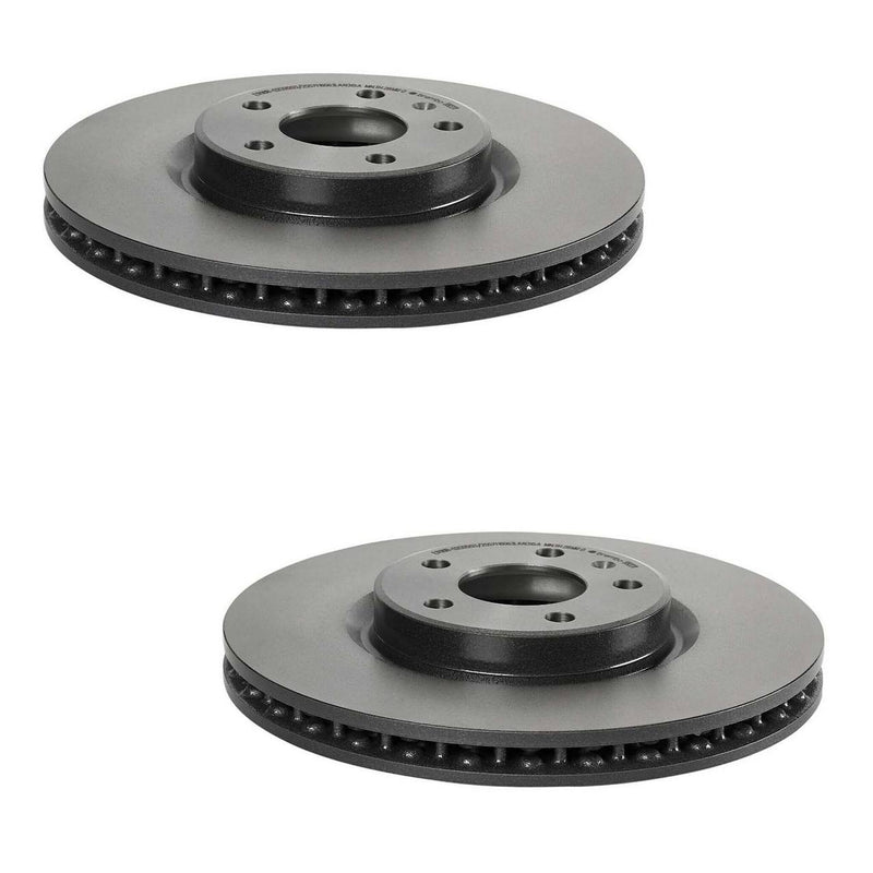 Audi Disc Brake Pad and Rotor Kit – Front and Rear (320mm) (300mm) (Ceramic) (EURO) 8R0615301G