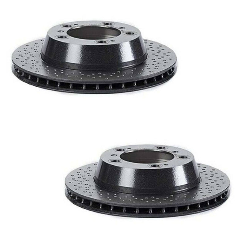 Porsche Disc Brake Pad and Rotor Kit – Front and Rear (318mm) (299mm) (Ceramic) (EURO) 99635140602