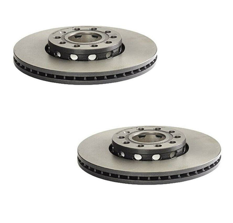 Audi Volkswagen Disc Brake Pad and Rotor Kit – Front and Rear (288mm/245mm) (Ceramic) (EURO) 8E0615301Q