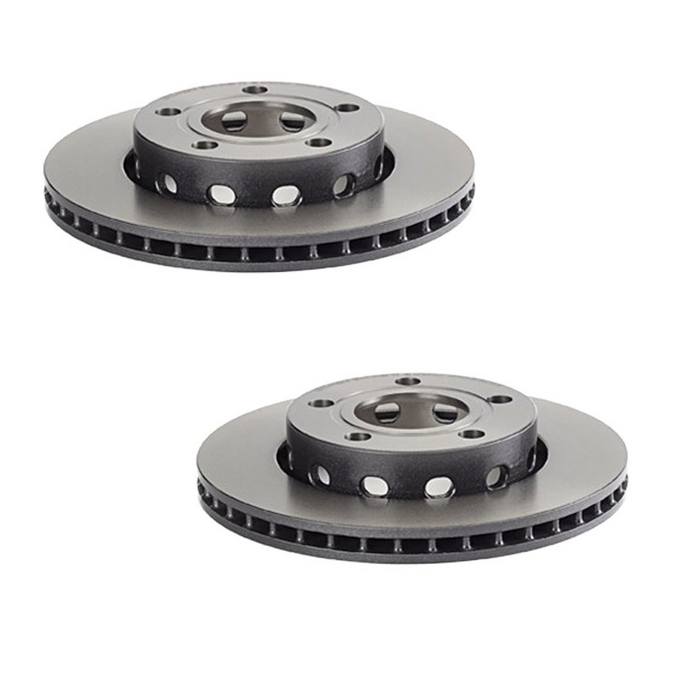 Audi Disc Brake Pad and Rotor Kit – Front and Rear (321mm/256mm) (Ceramic) (EURO) 8E0615301AD