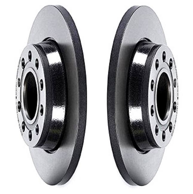 Audi Disc Brake Pad and Rotor Kit – Front and Rear (312mm/255mm) (Ceramic) (EURO) 8E0615301R