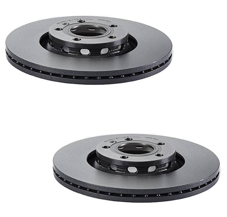 Audi Disc Brake Pad and Rotor Kit – Front and Rear (312mm/245mm) (Ceramic) (EURO) 8E0615301R