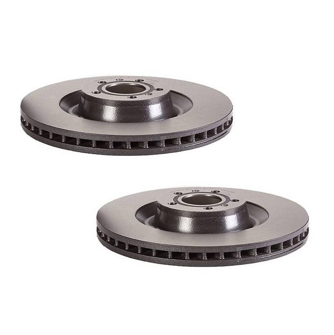 Audi Disc Brake Pad and Rotor Kit – Front and Rear (360mm/335mm) (Ceramic) (EURO) 4E0615301T