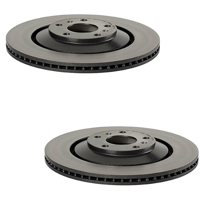 Audi Disc Brake Pad and Rotor Kit – Front and Rear (360mm/335mm) (Ceramic) (EURO) 4E0615301T