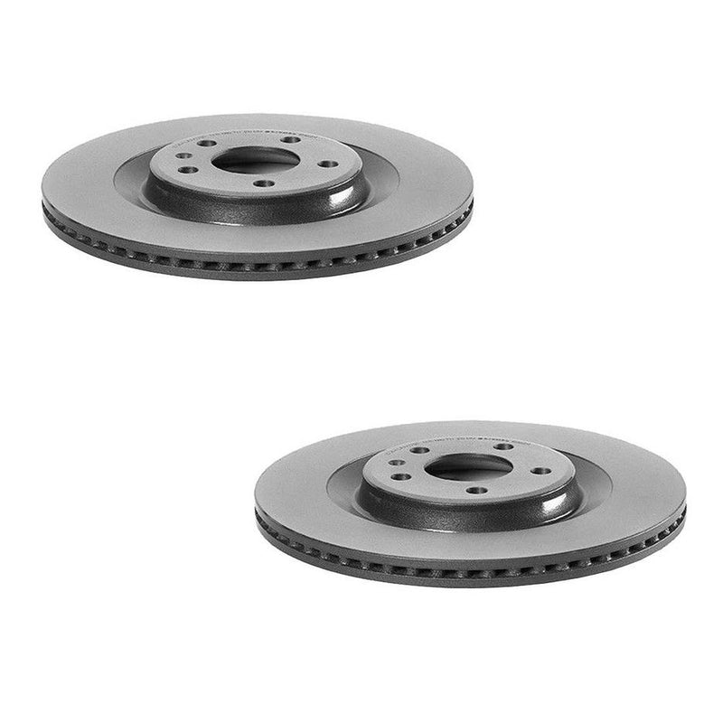 Audi Disc Brake Pad and Rotor Kit – Front and Rear (345mm/330mm) (Ceramic) (EURO) 95B615301B