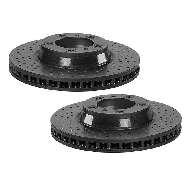 Porsche Disc Brake Pad and Rotor Kit – Front (330mm) (Ceramic) (EURO) 99635141005