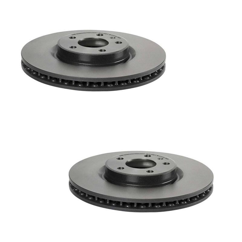 Audi Disc Brake Pad and Rotor Kit – Front (320mm) (Ceramic) (EURO) 8R0615301G