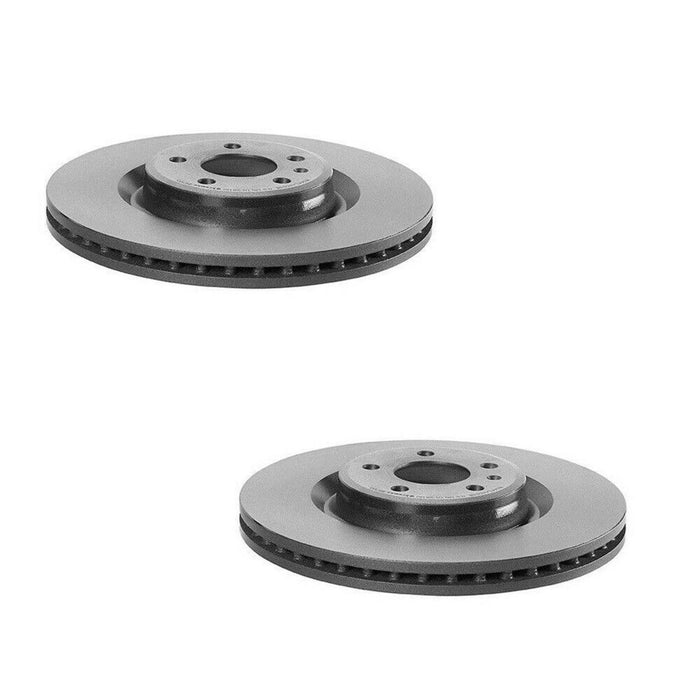 Audi Disc Brake Pad and Rotor Kit – Front (345mm) (Ceramic) (EURO) 95B615301B