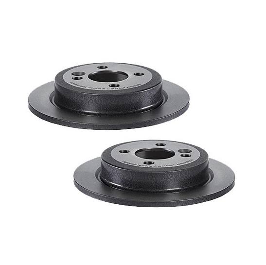 Mini Disc Brake Pad and Rotor Kit – Rear (259mm) (Ceramic) (EURO) 34216774987