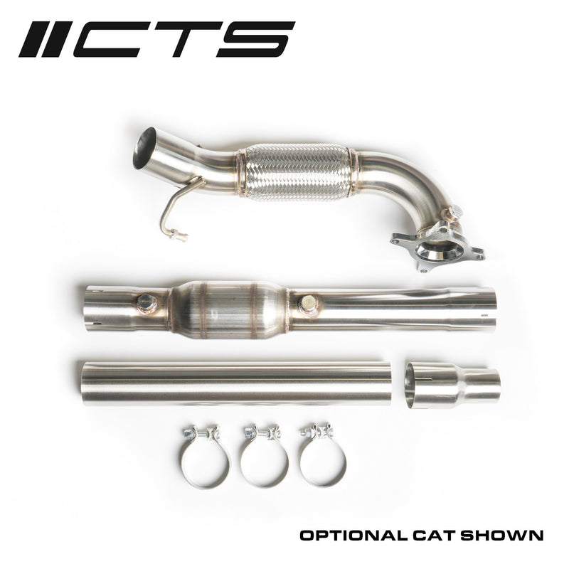CTS Turbo Audi/VW 2.0T FWD Exhaust RACE Downpipe (MK5, MK6, 8P A3, 8J TT)