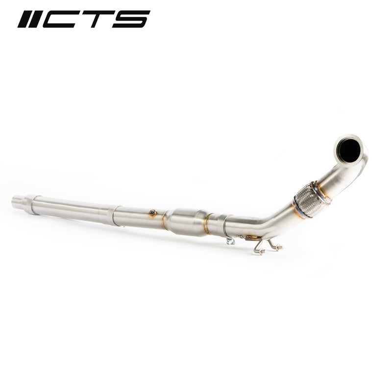 CTS Turbo Gen3 1.8T/2.0T TSI Downpipe with High-Flow Cat